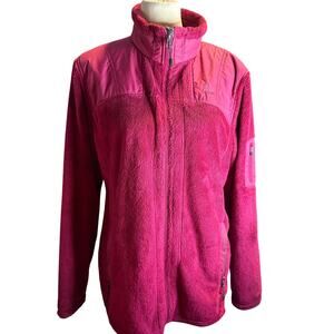 Nike ACG Fleece Full Zip Jacket, Magenta Pink, Women's Size Large